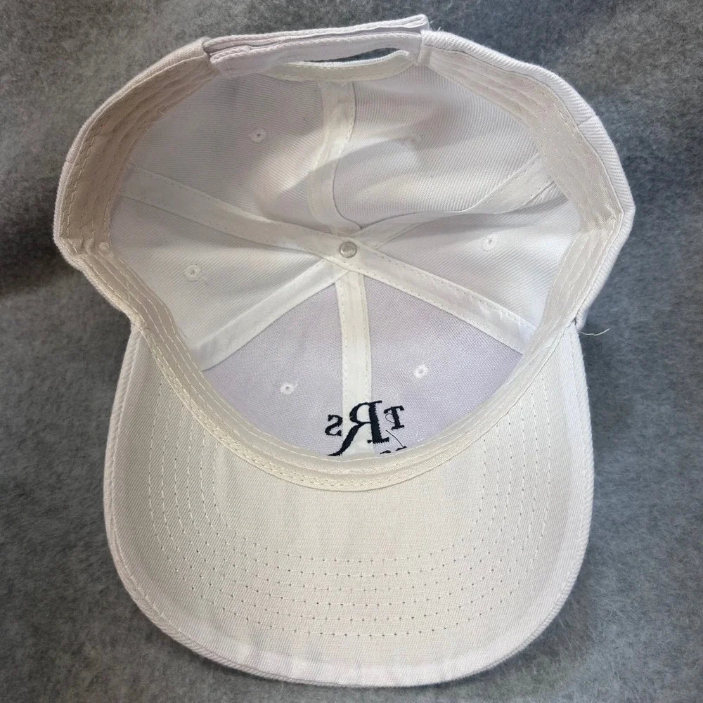 TRS Hotels Logo Unisex White Unbranded Baseball Cap Adjustable Strap OSFM
